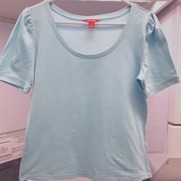Light blue cotton tee size S - Picture 1 of 4